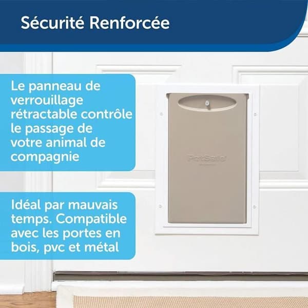 PetSafe® - XL kattlucka i aluminium