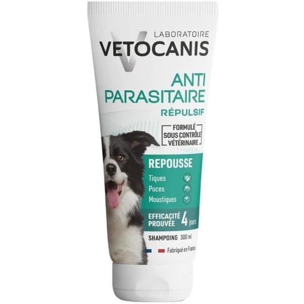 VETOCANIS Anti-loppa- och antikickschampo - För hundar - 300 ml