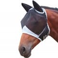 Miniatyrbillede 5 af 8: INF Flue Maske til Heste med Ører - Åndbar Mesh Heste Ansigtsmaske