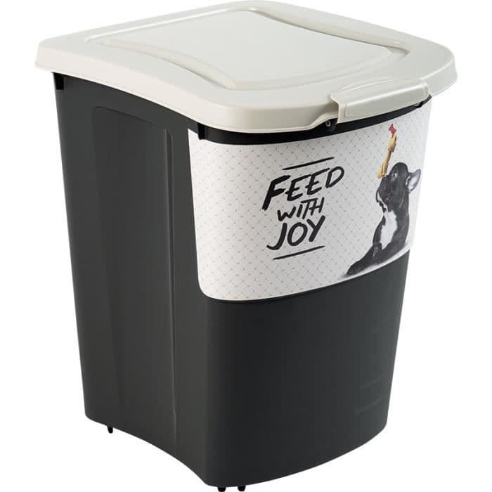 ROTHO Archies madbeholder med scoop 38 L - Til katte og hunde