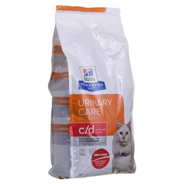 Foder Hill's Feline c/d Urinary Care Multicare Stress Vuxen Kyckling 3 Kg
