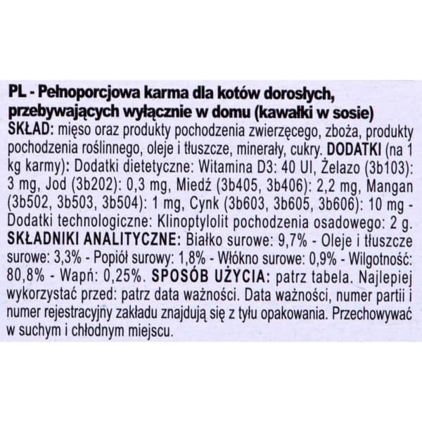 Kattmat Royal Canin Inomhus Steriliserad Kött 12 x 85 g - Balanserad kost för inomhuskatter.