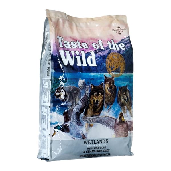 Foder Taste Of The Wild Våtmark Kyckling Anka 12,2 Kg - Premium foder med kyckling og and til din kat eller hund. Bestil i dag!