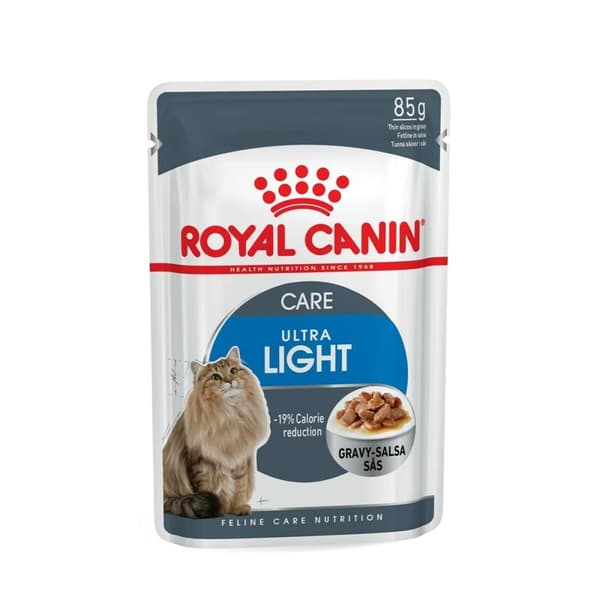 Kattemad Royal Canin Ultra Light 85g x 12 85 g 1,02 kg