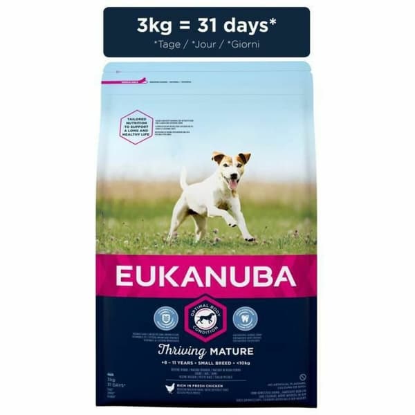 Foder Eukanuba Mature Vuxen Kyckling 3 Kg