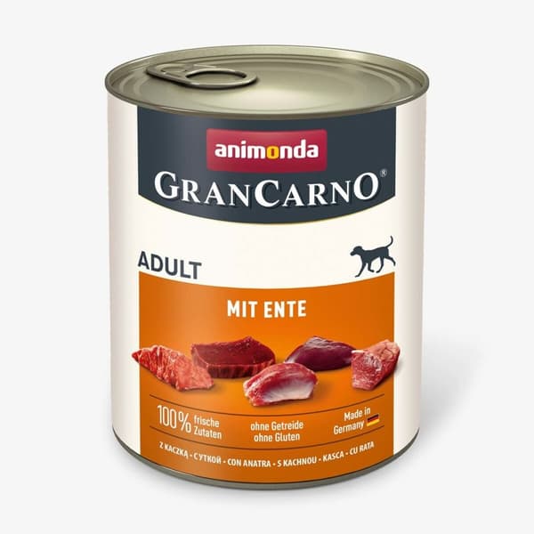Våt mat Animonda GranCarno Adult Anka 800 g