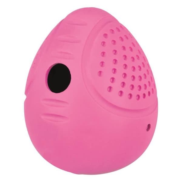 TRIXIE Naturgummi Tumbler Ägg Snack - 8cm - För Hundar