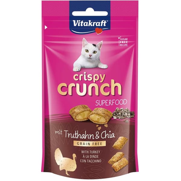 Snack for Cats Vitakraft CRISPY CRUNCH Kalkun 60 g
