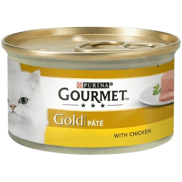 Kissanruoka Purina Nestle Gourmet Gold Kana Lohi 85 g