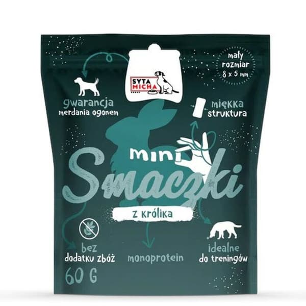 Hundgodis SYTA MICHA                                 Kanin 60 g