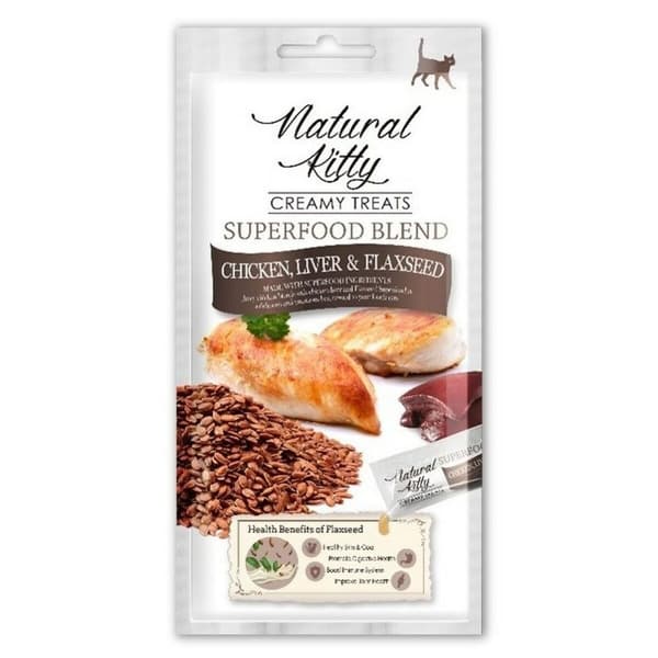Snack for Cats Natural Kitty Superfood Blend Kyckling