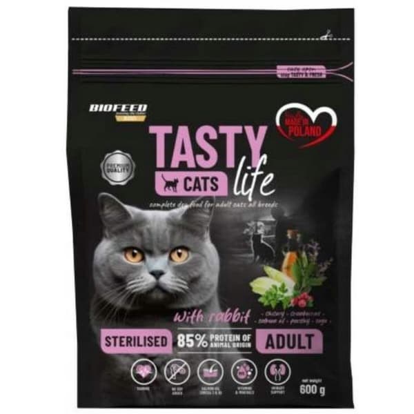 Kattmat Biofeed Tasty Cats Life Kanin