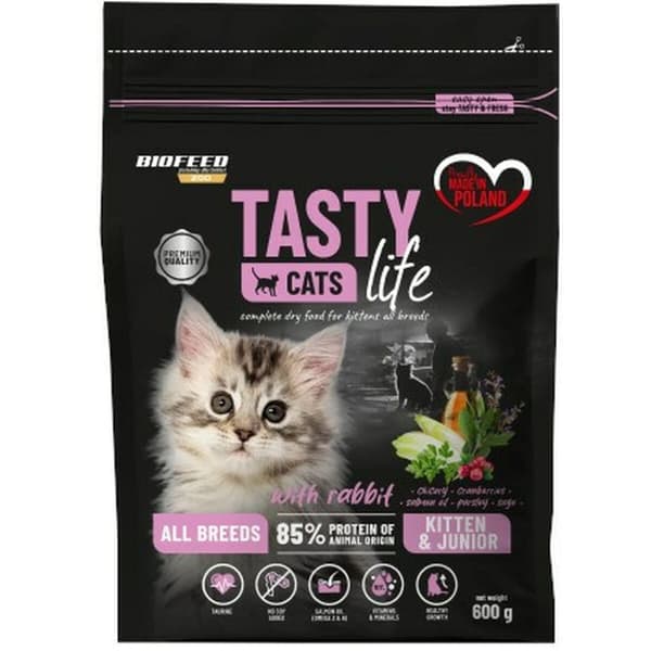 Kattemad Biofeed Tasty Cats Life Kanin