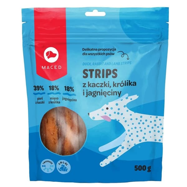 Hundgodis Maced Lamm Anka Kanin 500 g