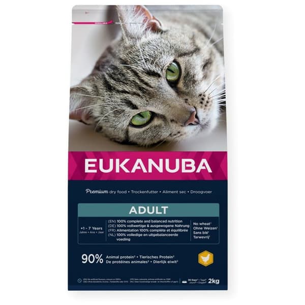 Kattmat Eukanuba Adult Chicken Kyckling 2 Kg