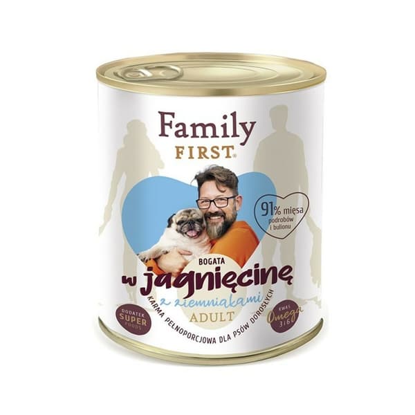 Våt mat Family First FF-19039 Lamm Potatis 800 g