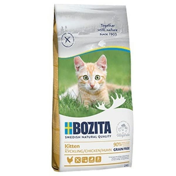 Kissanruoka Bozita Kitten Grain Kana 2 Kg