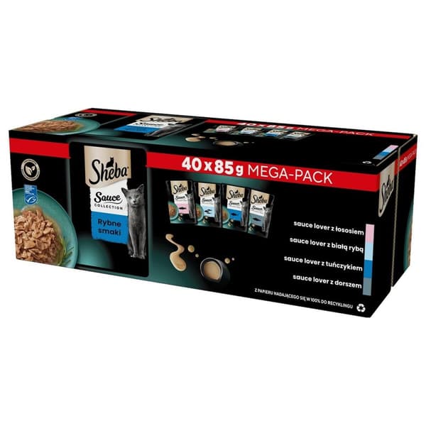 Kattmat Sheba Sauce Collection Fisk