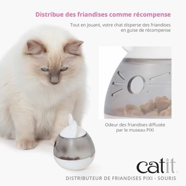 Katthöjande leksak Catit - 43031 - PIXI Interaktiv godsaksdistributör för kattmus
