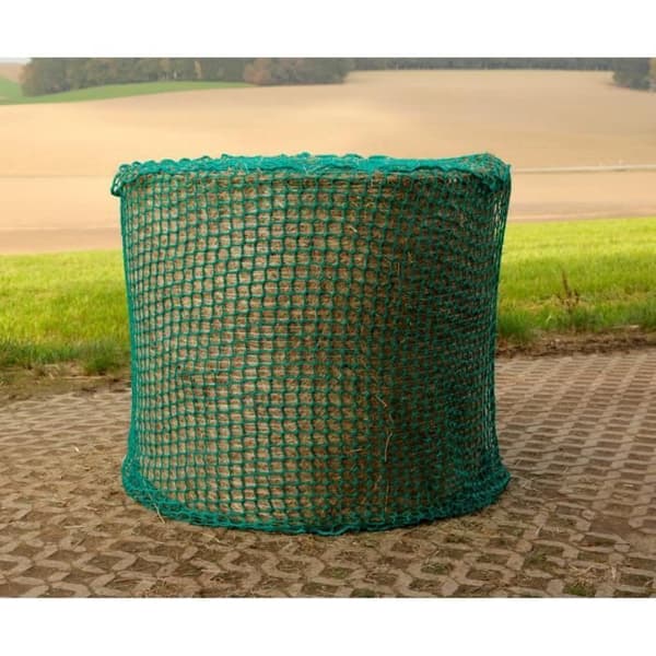 Kerbl rundbalshönät - grönt - 150x150 cm