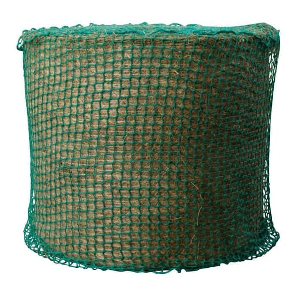 Kerbl rundbalshönät - grönt - 150x150 cm