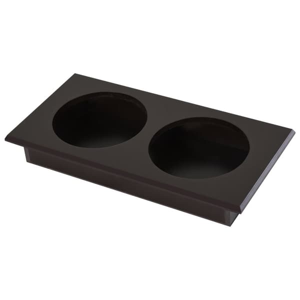 Koiran ruokintapiste, 60x30x41 cm, Espresso