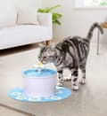 Miniatyrbillede 4 af 7: Lollanda Rundvandsfontæne til kæledyr – drikkefontæne til kat og hund, 1,6L