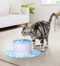 Miniatyrbillede 4 af 7: Lollanda Rundvandsfontæne til kæledyr – drikkefontæne til kat og hund, 1,6L