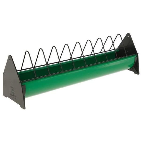 Foderskål för unga kycklingar - KERBL - Grön/Svart. 50 x 10 cm