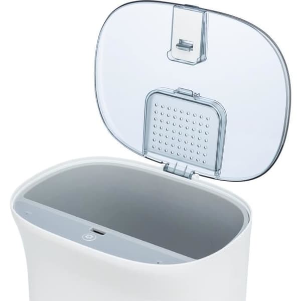 TRIXIE TX8 Smart 2.0 Automatisk Maddispenser - 4,5L - 24 × 38 × 19 cm - Hvid