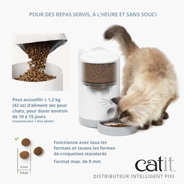 CATIT - PIXI Connected kattmatsautomat - 1,2 kg (appstyrd)