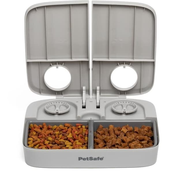 Automatisk matare - PETSAFE - 2 måltider - BPA-fri plast - 300 g kapacitet - Justerbar timer
