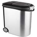 Miniatyrbillede 1 af 2: CURVER Hundefoderbeholder 12 kg - 35L - Metal Look