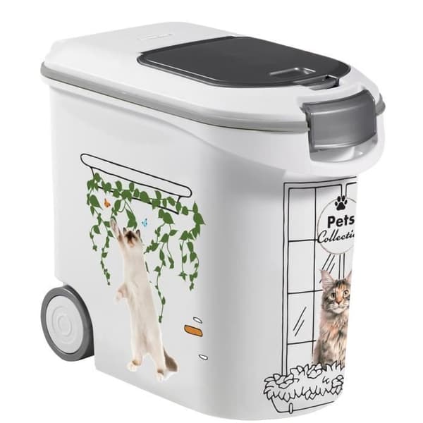 CURVER torrfoderbehållare - 35L/12 kg - PETS COLLECTION - För katter