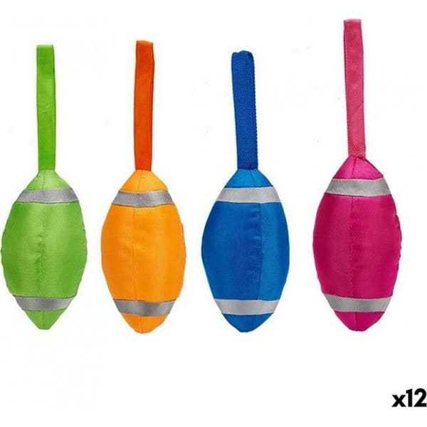 NC Hundleksak Rugby 11 X 8,5 X 30 Cm (12 Enheter)