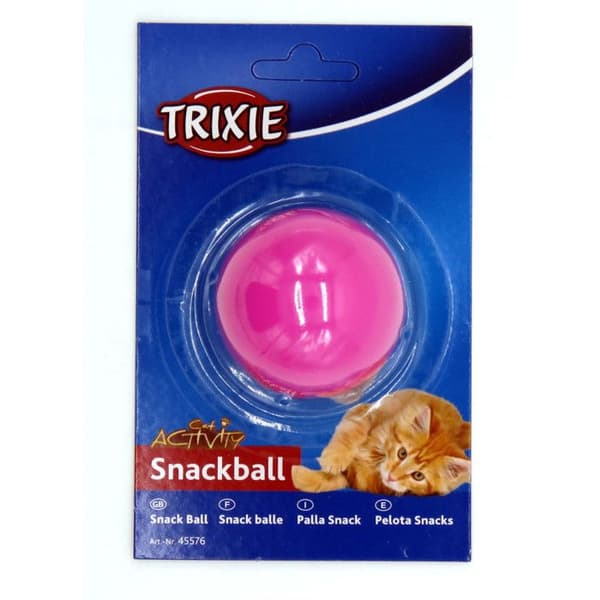 Interaktiv kattleksak - TRIXIE - Pelota Snack Cat Activity - plast - godsaker - integrerad labyrint
