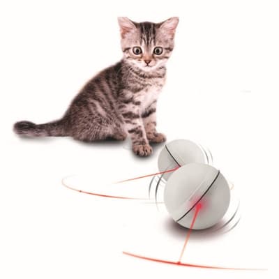 Kattleksak - Batteridriven Boll
