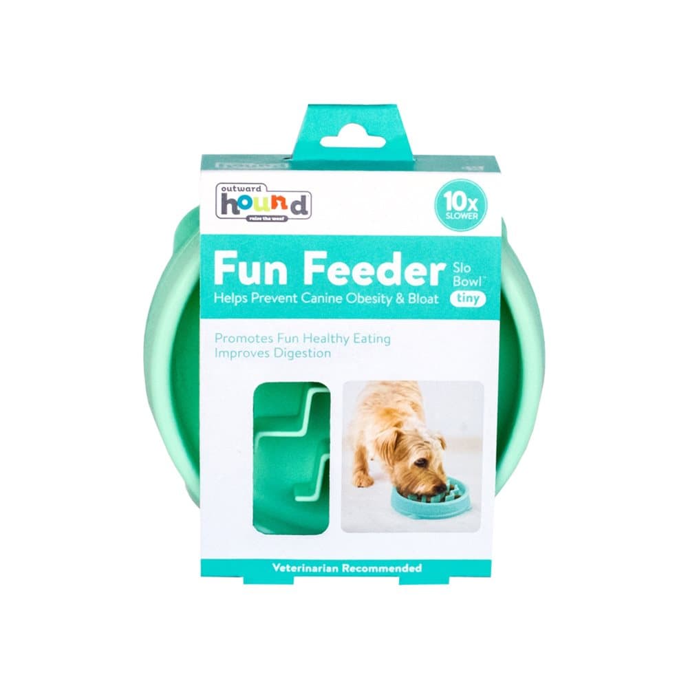 Outward Hound Fun Feeder Tiny Mintgrön