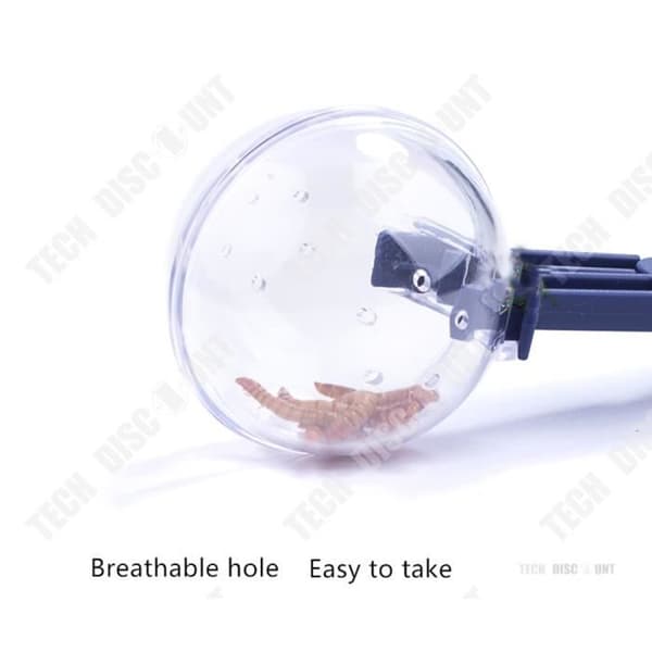 TD® Insect Catcher Capture Dispenser Mat Insektsklämma Daggmask Spindlar Reptiler Fjärilar Sax Billigt Kit