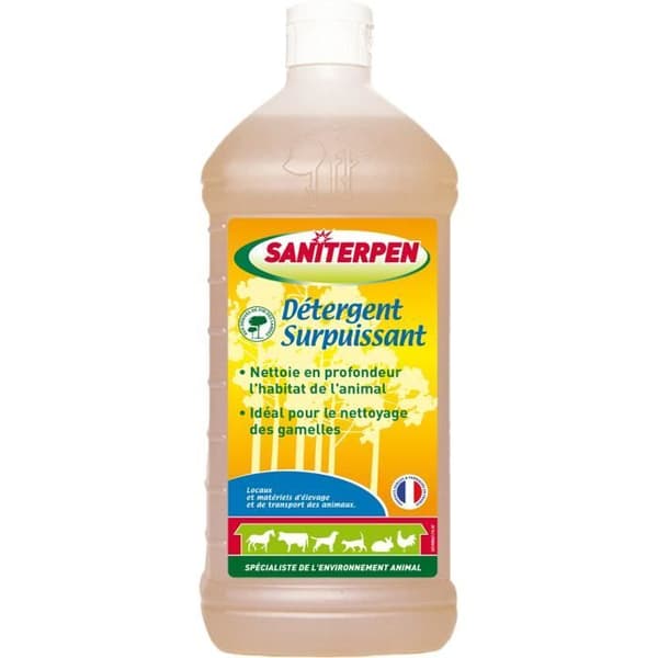 SANITERPEN Ultra kraftfullt rengöringsmedel - Manuell eller högtryckstvätt - För hemmet - 1 liter