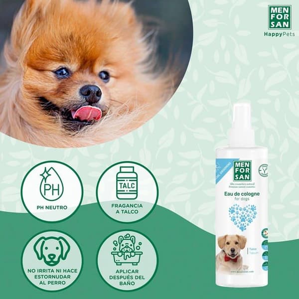 Menforsan Cologne for Dogs Talkpulver 500ml, Deodoranteffekt, Veganvänlig