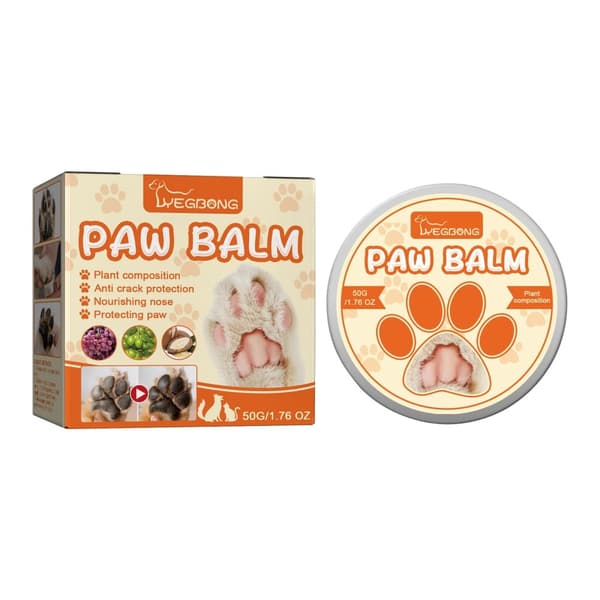 Pet Paw Balm, 50g / 1.76 oz, Anti Sprickskydd, Närande Näsa,3st