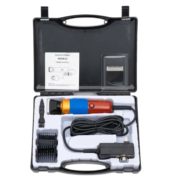 Elektrisk klippmaskin, 36W effekt, ljudnivå 60dB, justerbar hastighet 1000-6600rpm,Som visat
