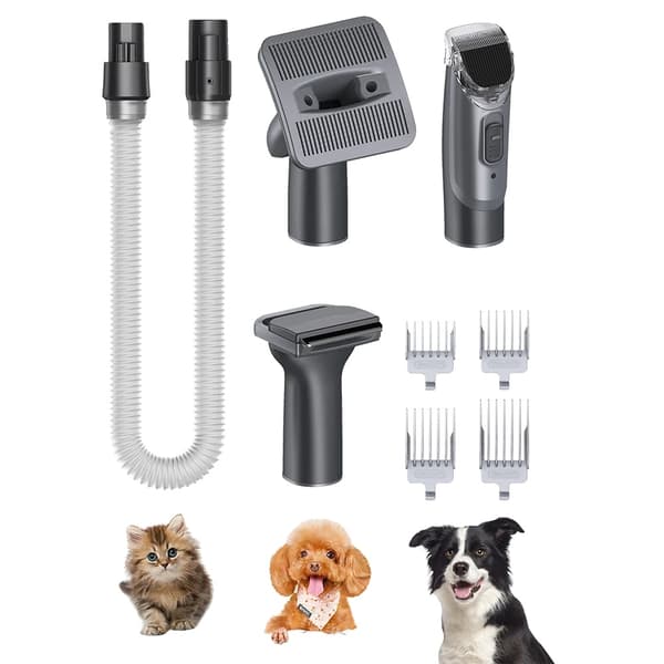 Pet Grooming Kit, Rörfri rengöring, Låg ljudnivådesign,Husdjursskötselset