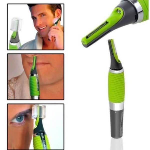 Rakhyveltrimmer Batteridriven för hår Näsöron Mustasch...