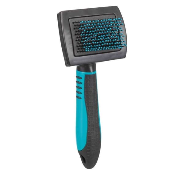 Blød børste med ekstra bløde plastbørster, 7 × 16 cm