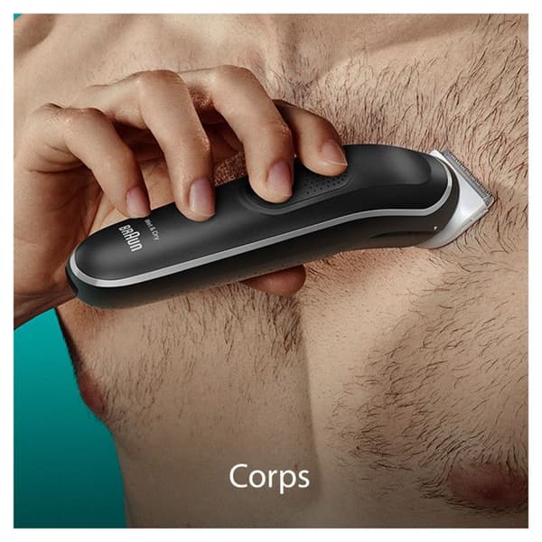 Allt-i-ett trimmer - BRAUN - Serie 5 MGK5440 - 10 i 1 - Kit för skägg, hår, kroppsrakning och mer
