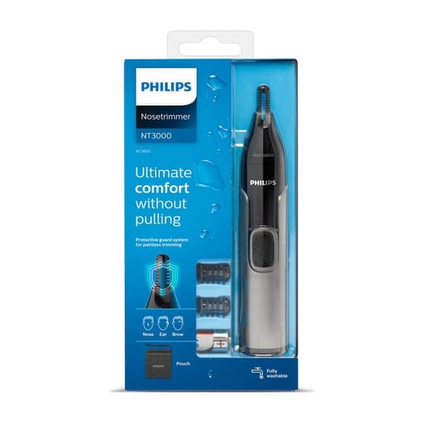 Philips NT3650/16 hårtrimmer för män Nos- och öronhårtrimmer