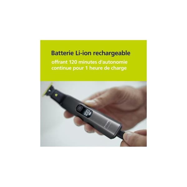 Philips One Blade Pro 360 Chrome trimmer för män