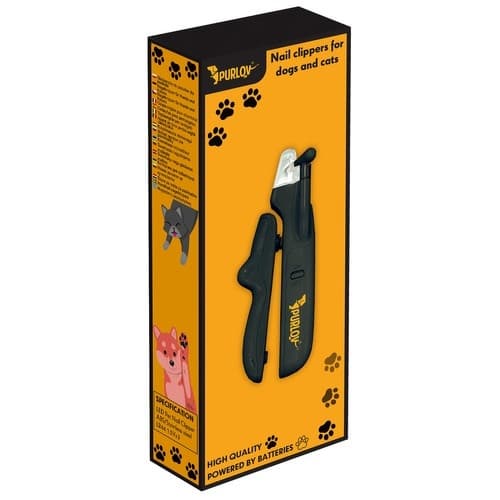 Kloklippare med LED / Nagelklippare för Hund & Katt - Klippare